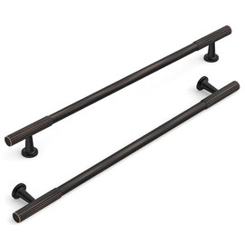 KNOKLOCK 10 Pack 10 Inch(256mm) Kitchen Cabinet Handles Oil Rubbed Bronze Cabinet Pulls Kitchen Cabinet Hardware Drawer Pulls for Cupboard Wardrobe