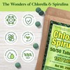 Good Natured Premium Spirulina and Chlorella Capsules 1,250 Tablets, Non-GMO,