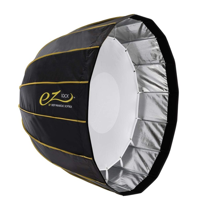 Glow EZ Lock 38" Deep Parabolic Quick Softbox, 16-Sided Parabolic