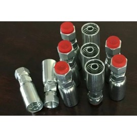 Gator 10 PK FJX-06-08 | 3/8" Hydraulic Hose x 1/2" JIC Female Swivel Fitting- HY, U