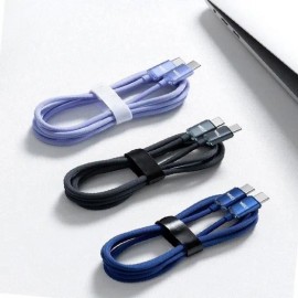 120W 초고속 충전 케이블 2m 패브릭 급속 충전 선 3컬러 120W Ultra-Fast Charging Cable 2m Fabric Fast Charging Line 3 Colors