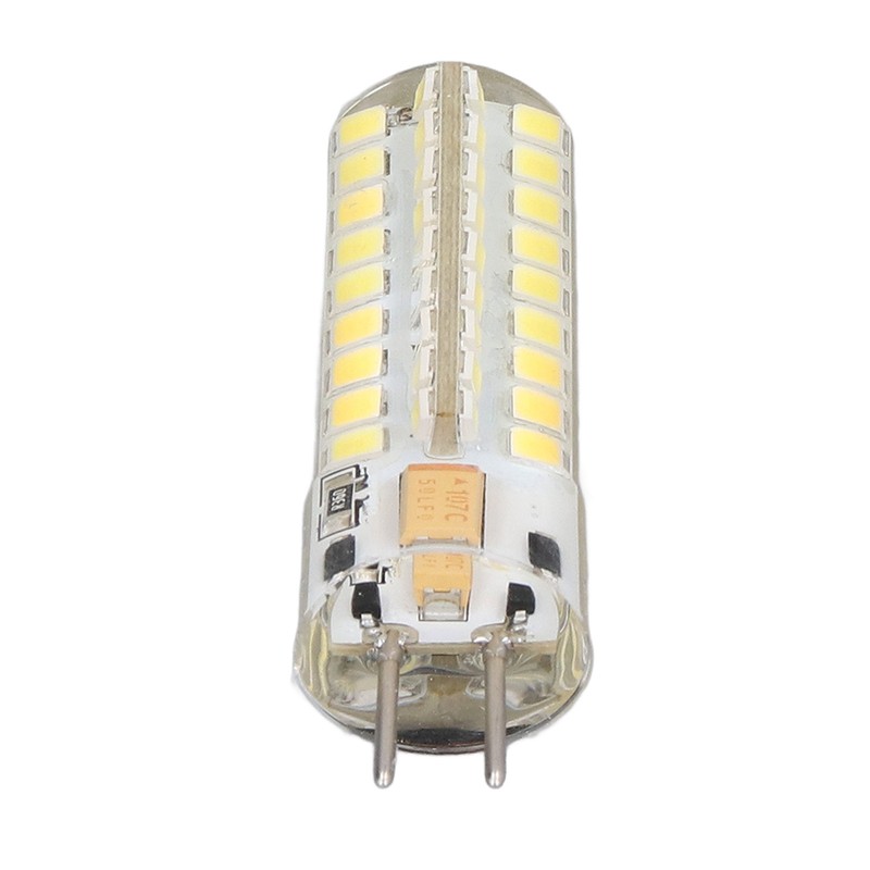 6Pcs GY6.35 LED Bulb 7W AC DC12V 700lm 72 LEDs