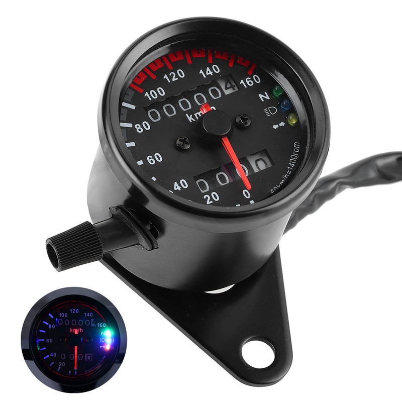 12V LED Odometer Speedometer Tachometer Retro Style High Accuracy for