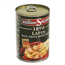 William saurin - William Saurin Rabbit the 2) Dijon 400 g