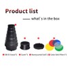 Soonpho Aluminum Alloy Conical Snoot Kit for Bowens Mount Strobe