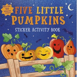 Five Little Pumpkins sticker activity book
