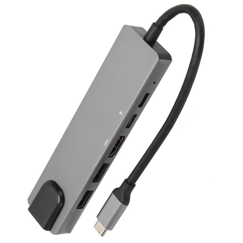 6 In 1 USB C Hub to 4K At 30HZ