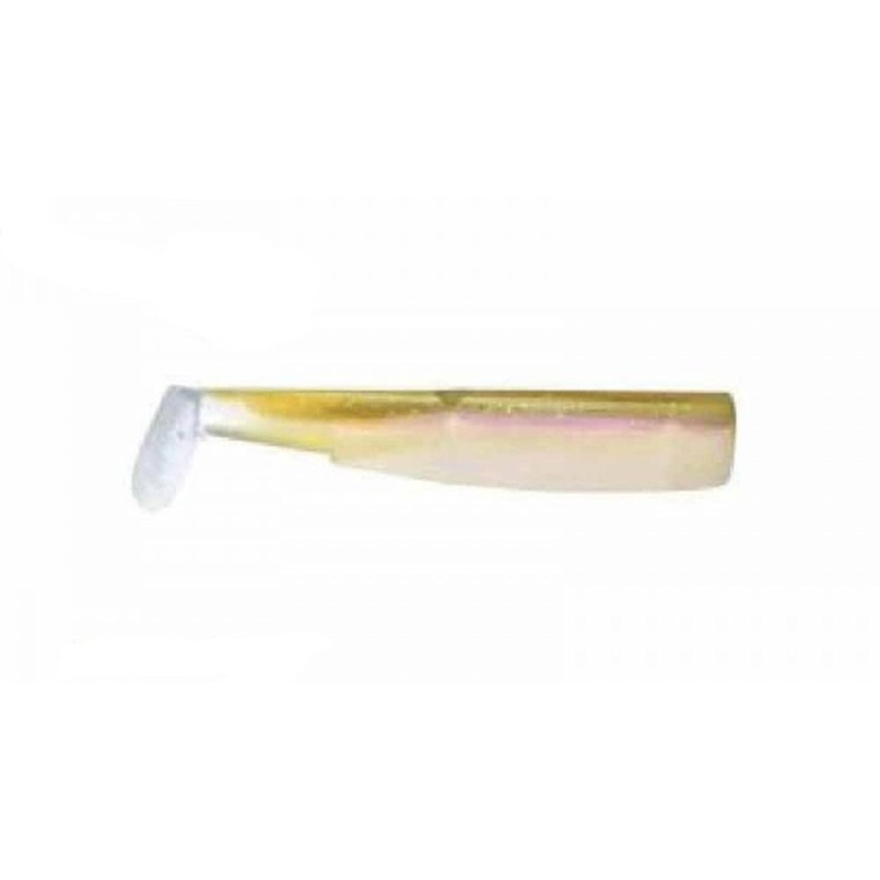 Fiiish Black Minnow Fishing Lure Bodies - Kaki White, Size