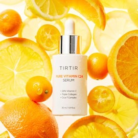 TIRTIR  Sérum Vitamina C24 30 ml  serum facial con 24 vitamina C pura, triple colágeno y Cica-7  luminosidad y apariencia de manchas  skincare...     