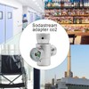 Jeffergarden CO2 Filler Tank Refill Adapter Connection Kit for SodaStream