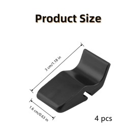4 PCS Air Cleaner Accessory Clip - Replacement 17219-P65-000 - Fits Fit 1.5L 2009-2013, Insight 1.0L 2000-2006, Accord - OEM Air Cleaner Retainer Clips