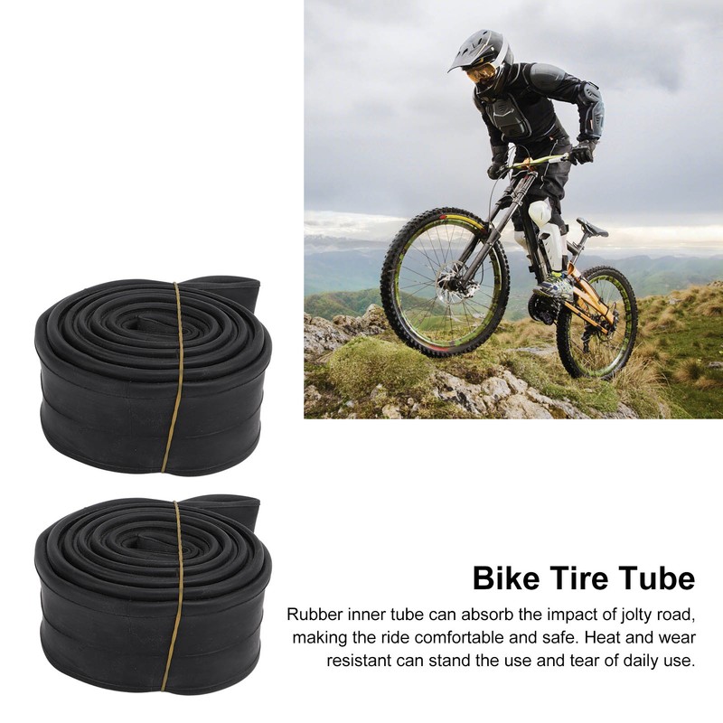 Bike Tire Repair Tool Kit Butyl Rubber with Replacement Inner