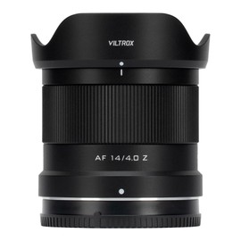 VILTROX 14mm F4.0 Z-Mount Lens for Nikon, Full Frame Auto Focus Ultra-Wide Angle Prime Lens for Nikon Z-Mount Cameras ZFC Z5II Z50II Z30 Z5 Z6II Z7II Z6III Z7 Z8 Z9 ZF Z6 Z50