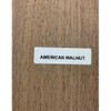 Caribbean Walnut Thin Stock Lumber Boards Wood Crafts 3/4" x