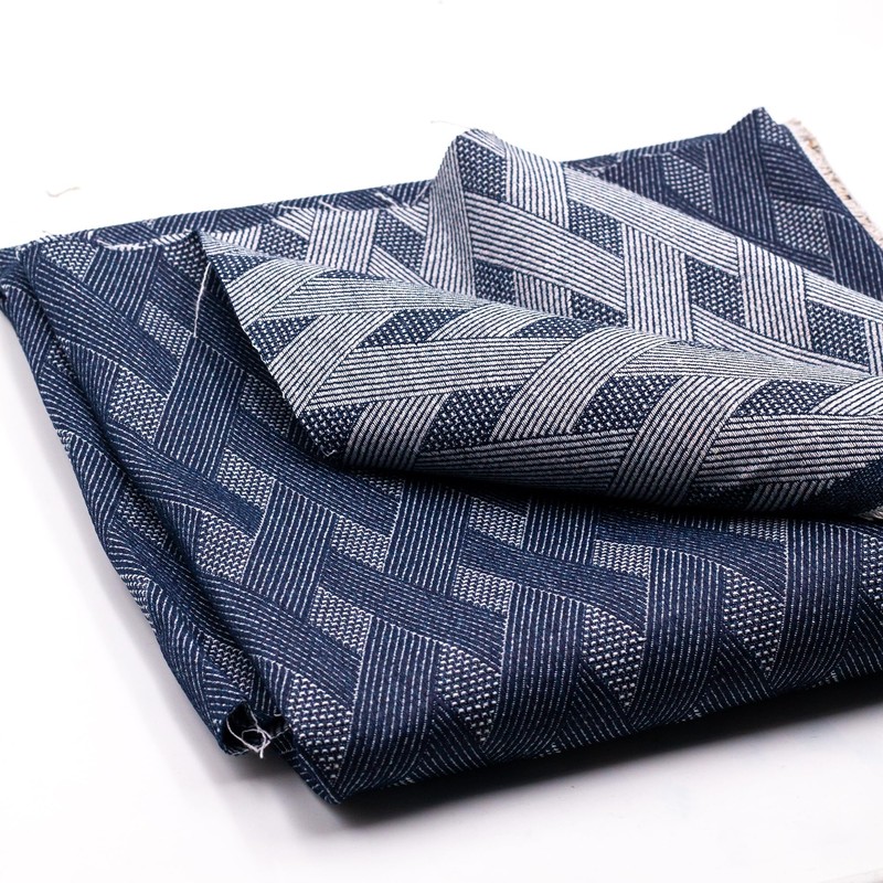 10 oz Deep Blue Denim Fabric – 178cm (70") Width