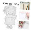 DOITOOL Graduation Themed Cutting Die Embossing Folder for Card Making