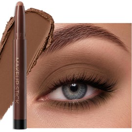Erinde Sombra de ojos en barra Marrón Matte, Resistente al Agua, #01