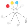 BESPORTBLE 16pcs Golfing Keychain Lightweight Sports-themed Keychains Miniature Golf Pendants