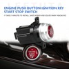 LEETUTA Engine Push Button Ignition Key Start Stop Switch 35881-T0A-G02