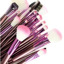 Science Purchase- 22 Piece Makeup Brush Set PINK