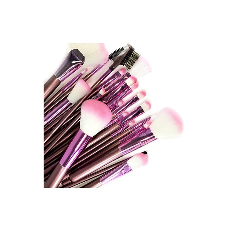 Science Purchase- 22 Piece Makeup Brush Set PINK
