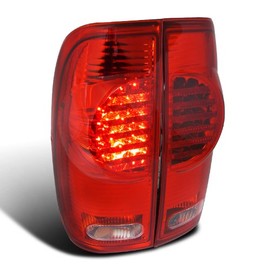 Spec-D Led Tail Lights Red