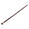 Elderly Wenge Walking Stick Elegant Ergonomic Detachable Round Grip Walking