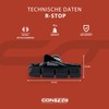 CONTEC Brake shoe cartr RD-stop road black