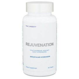 DRINK HRW Rejuvenation Molecular Hydrogen Water Tablets: 12 ppm H2 - Hydrogen & Magnesium Supplement, Supports Energy Production, Recovery, Cognitive Function (Unflavored 60ct)