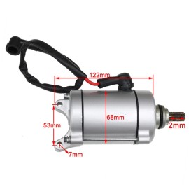 Unbranded Engine Starter Quality Electric Motor Parts 9T For 150cc 200cc 250cc Coolster