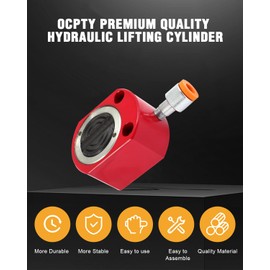 Ocpty 20 Ton red Jack Stands Short for Ram Hydraulic Power Jack