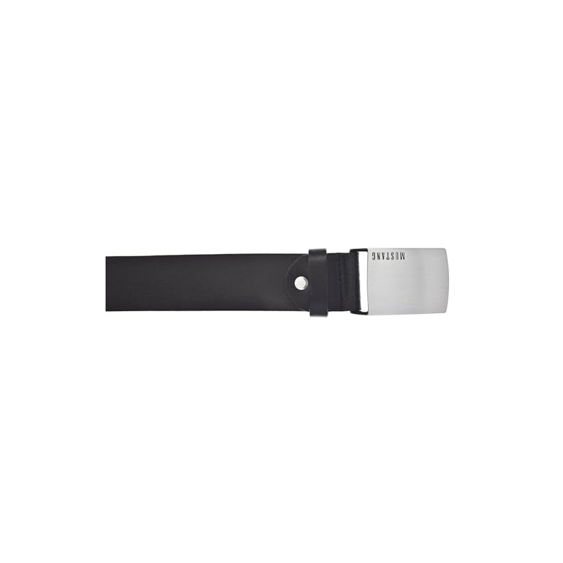 MUSTANG Classic Belt W115 Black - Can be Shortened, black