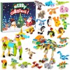 Advent Calendar 2023 Kids Toys, 24 Days Animal Building Blocks