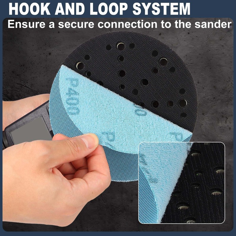 SpeTool Pack of 30 Sanding Mesh 150 mm Velcro Sanding