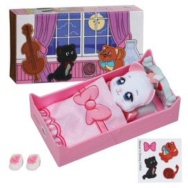 SWEET SEAMS 6" Soft Rag Doll Pack – 1pc Toy | Aristocats Marie Bedtime Playset
