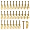 LXUEJIE 60 PCS Self-Drilling Anchors, Zinc Plated Steel Wall Anchors