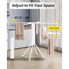 BIREN Clothes Drying Rack Foldable Extending Laundry Rack with 16