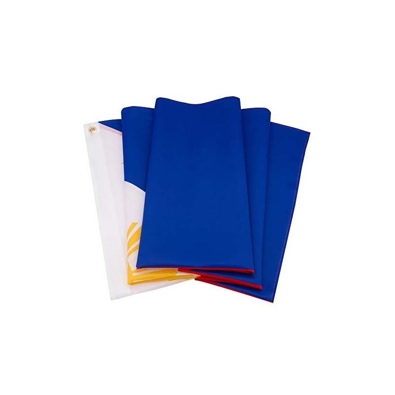DANF Philippines Flag 3x5 Foot Filipino Philippine National Flags Polyester
