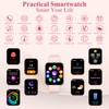 Smartwatch for Women, Calls and Answer/WhatsApp/Voice Assistant, 1.85 Inch Digital