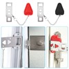 Travel Door Security Locks 2 PCS Portable Door Lock with