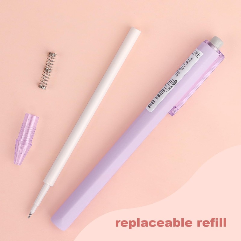 Gel Pens 0.5mm Fine Point Pens Black Ink for Office