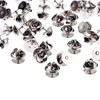 Canomo 50 Pairs Butterfly Clutch Tie Tacks Brass Pin Backs
