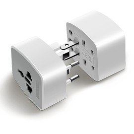 Travel Adapter Worldwide Travel Plug Adapter, 3 in 1 International Socket Adapter Set with Travel Adapter Type G, Type A and Type F Plug for USA, UK, Australia, Canada, Japan, Mexico, Dubai