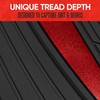 Motor Trend ChromeTech Car Floor Mats Full Set - Durable