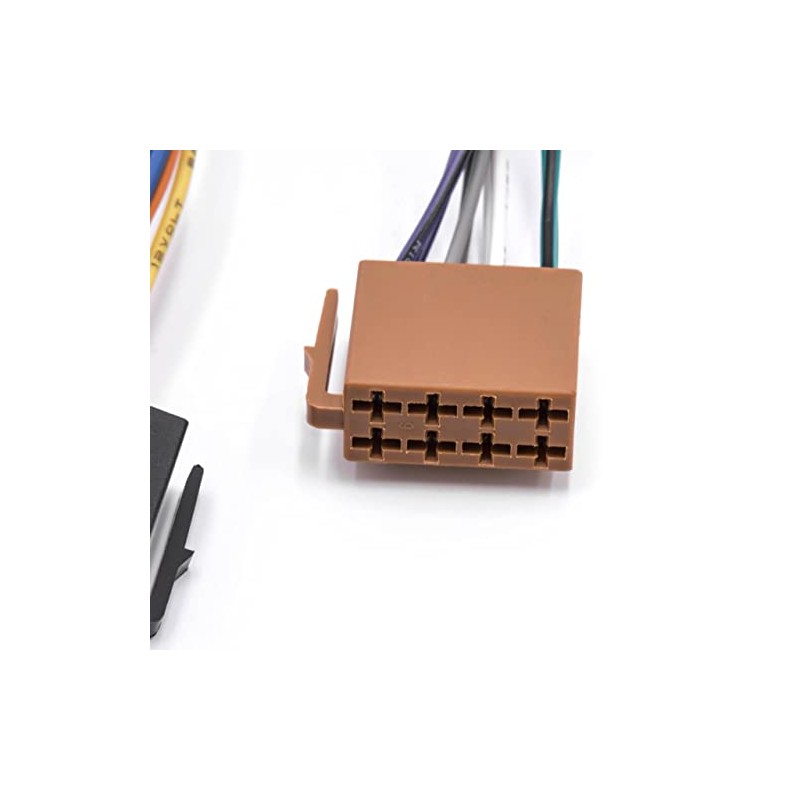 vhbw Car Radio ISO Adapter Compatible with Toyota Corolla E10