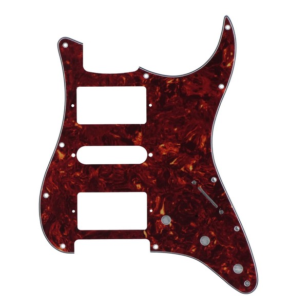 Guitar Anatomy Stratocaster HSH Humbucker Pickguard Scratchplate to Fit Fender