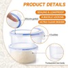 Lolytama 2Pack Dough Proofing Box,Stackable Sourdough Pizza Proofing Container with