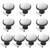 XINGYHENG 20Pcs/10Pcs Round Cabinet Drawer Knob White Ceramic Cabinet Dresser