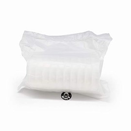 2" or 50 mm Single Wafer Carrier, Single Wafer Sample Box for Silicon, Sapphire, SiC Substrate (Screw on lids) (Pack of 10 pcs)