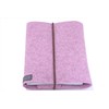 Ringbuch Filz rosa A5 Notizbuch Ringordner PERSONALISIERT Name Kalender Leder